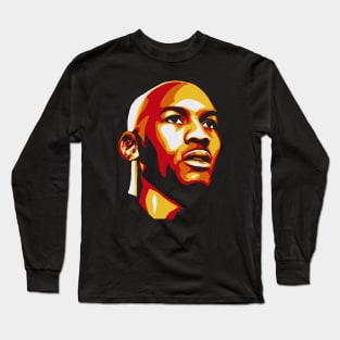 Michael Jordan - Portrait Long Sleeve T-Shirt